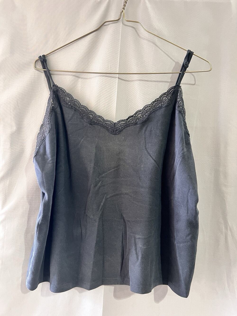 Venezia women's black Tank top Size 22/24 TG2037
